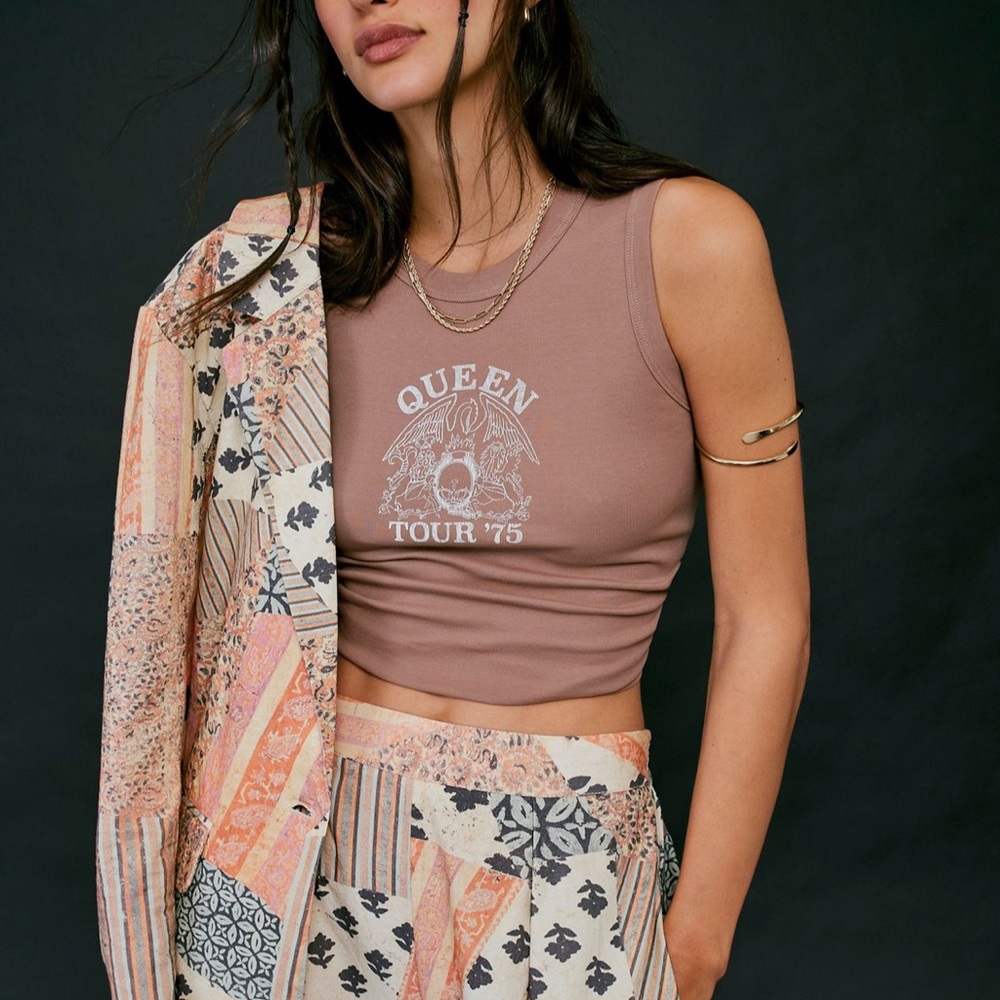 Daydreamer for Free People Queen Tour '75 Tank Top